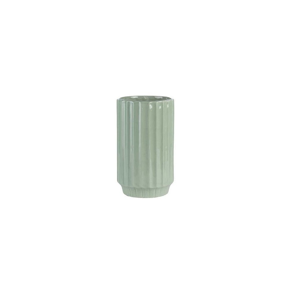 VASO VERDE MENTA CERAMICA D.14.5 H.24